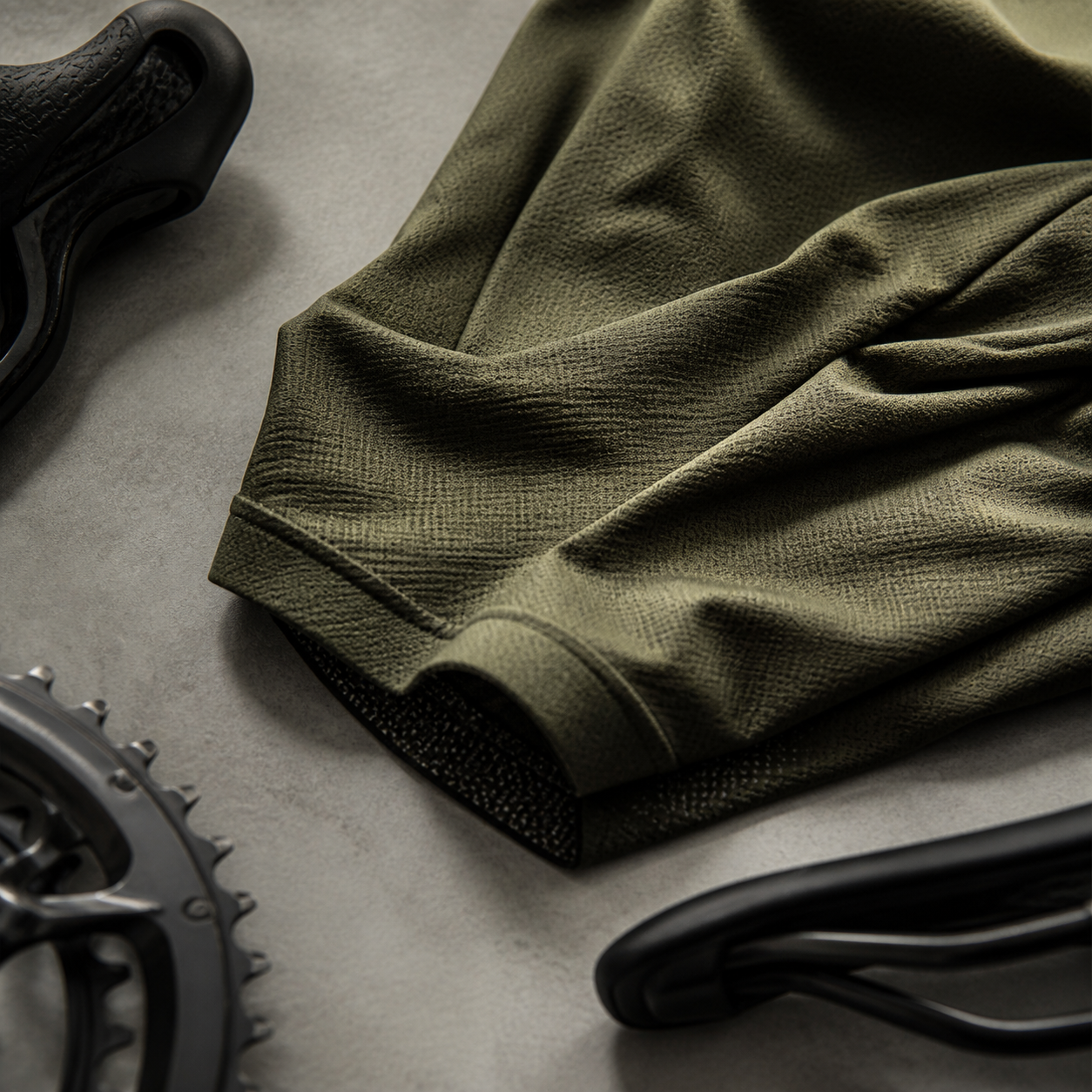 Mid-weight nylon-spandex single jersey