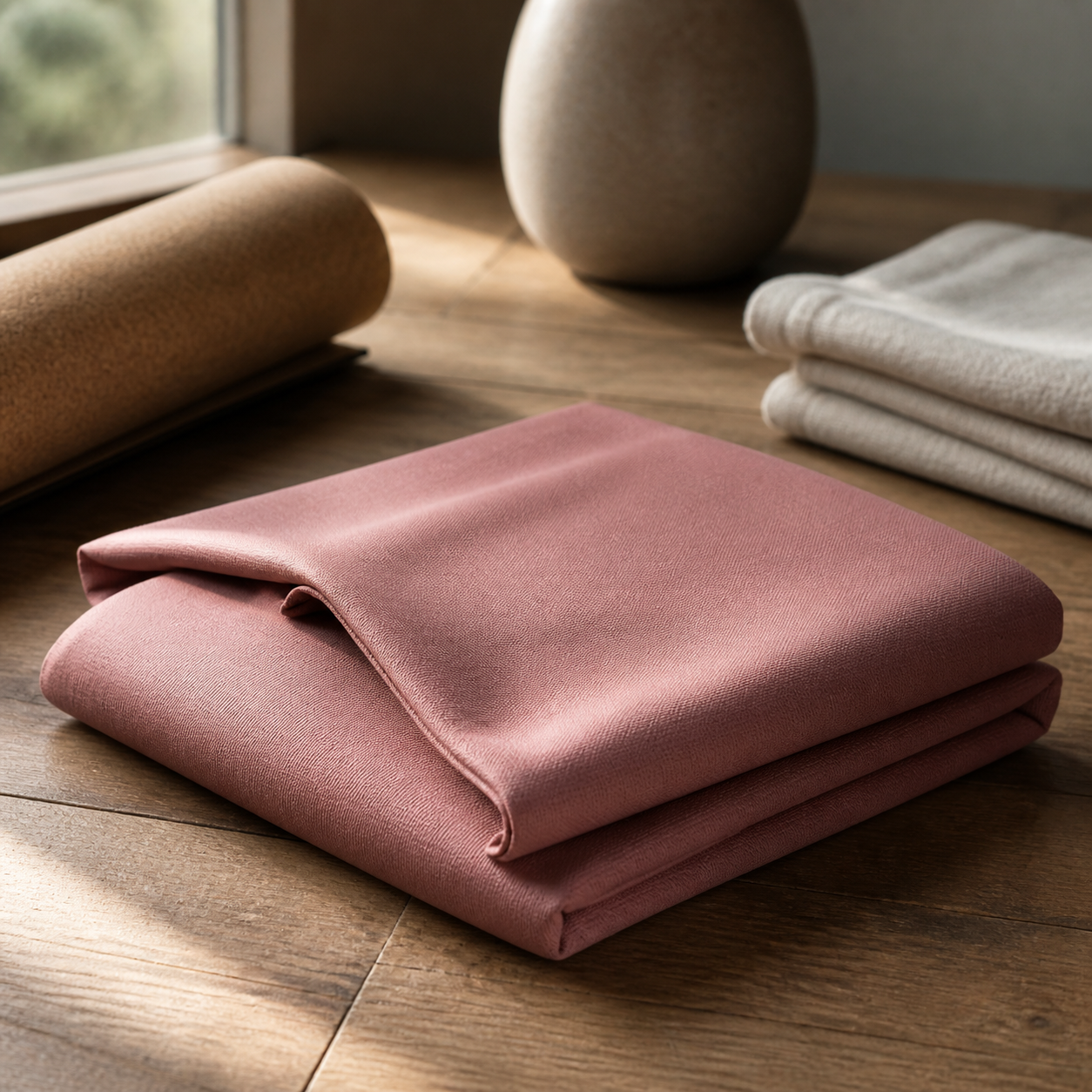 Printable brushed-finish knit