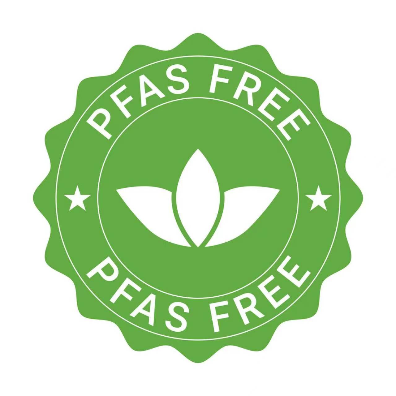 PFAS FREE — no per- or polyfluoroalkyl substances